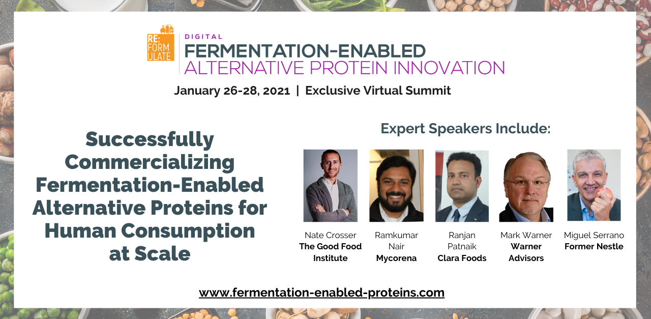 REFORMULATE: Fermentation-Enabled Alternative Protein Innovation ...