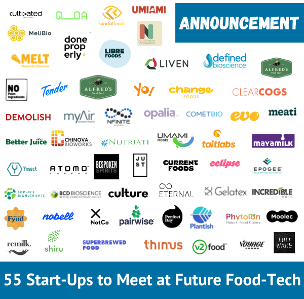 55 Start-Ups You Will Want to Meet at Future Food-Tech | Newswire ...